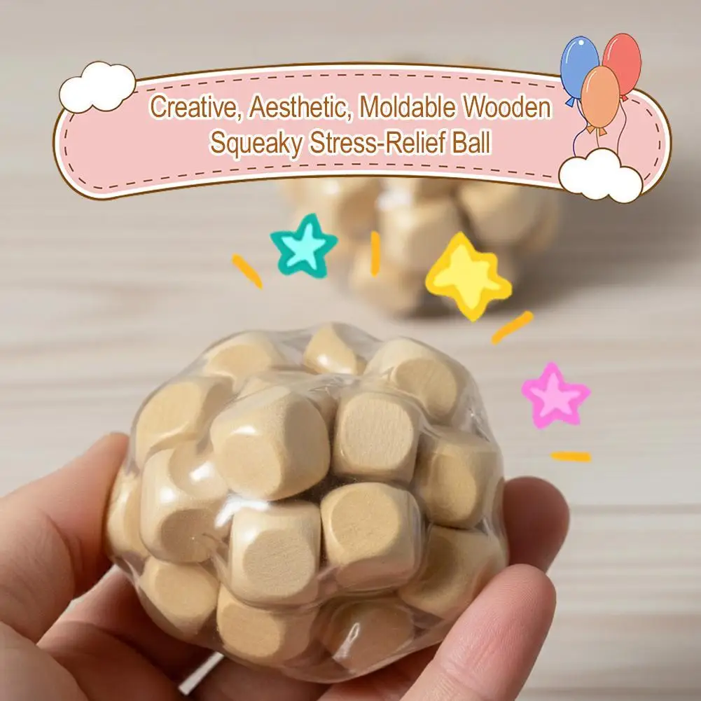 DIY Vacuum Squeeze Ball Stress Relief Kit Blank Ball Skins with Lids Filling Accessories Foam Beads Glitter Slow Rebound Toys