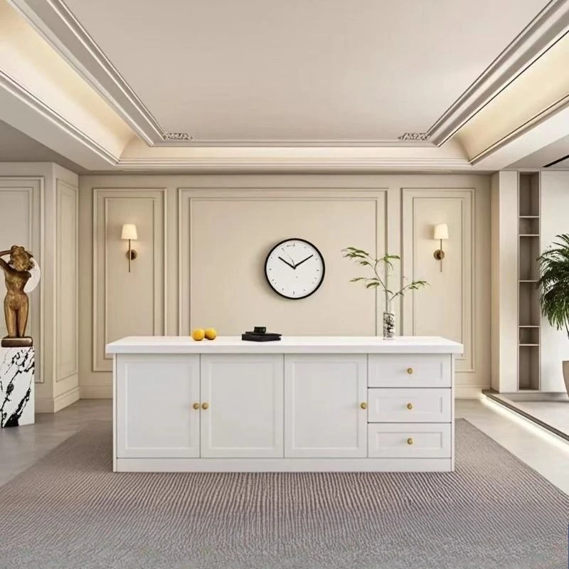 

Light luxury bar, home kitchen island cooking integrated baking table