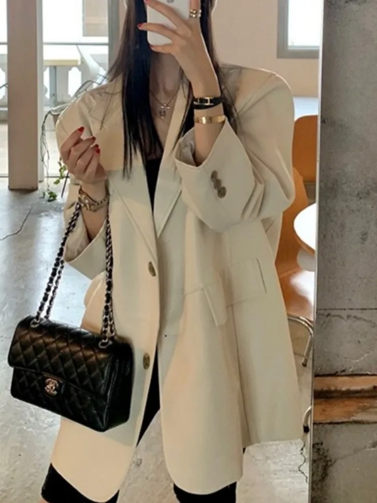 

Bla из искусственной кожи Jaet, женское пальто средней длины с воротником-стойкой, осень-зима, Новое поступление, Dongda Gate 2025 Faion, внешнее...