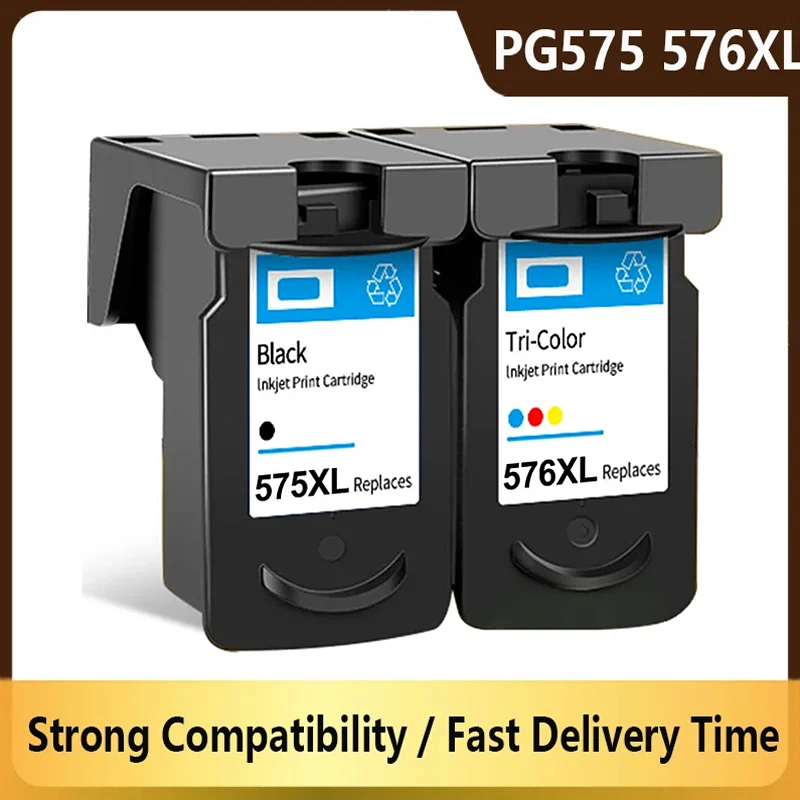 Compatible PG575 CL576 PG575XL CL576XL 575 576 XL PG-575 CL-576 Ink Cartridge for Canon Pixma TS3550i TS3551i TR4750i TR4751i