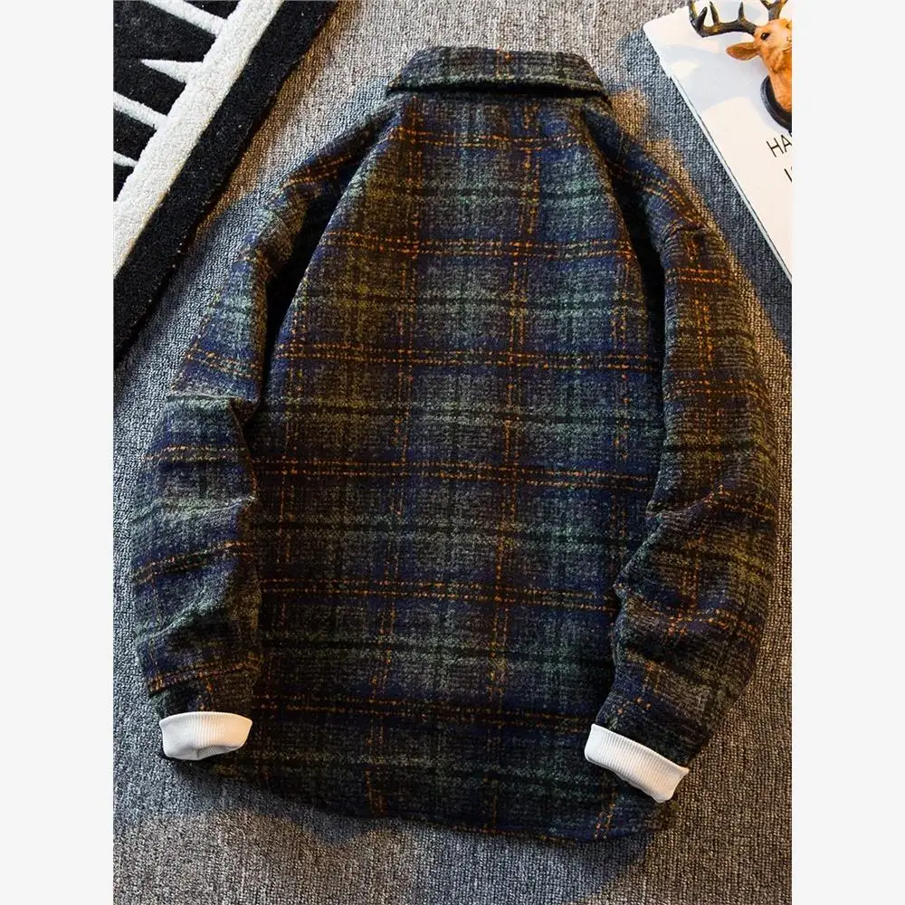 سترة رجالية بأسلوب عتيق، موضة كورية عصرية، أكمام قصيرة، ياقة على شكل V، مناسبة لمتوسطي العمر وكبار السن، ماركة فاخرة للترفيه