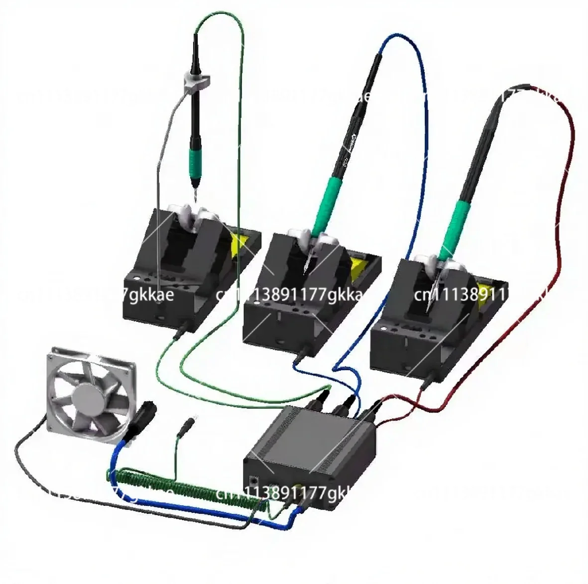 Soldering Station Handle Switch, 3-in-1 Disassembly Tool Extension Accessory for Soldering Repair Work