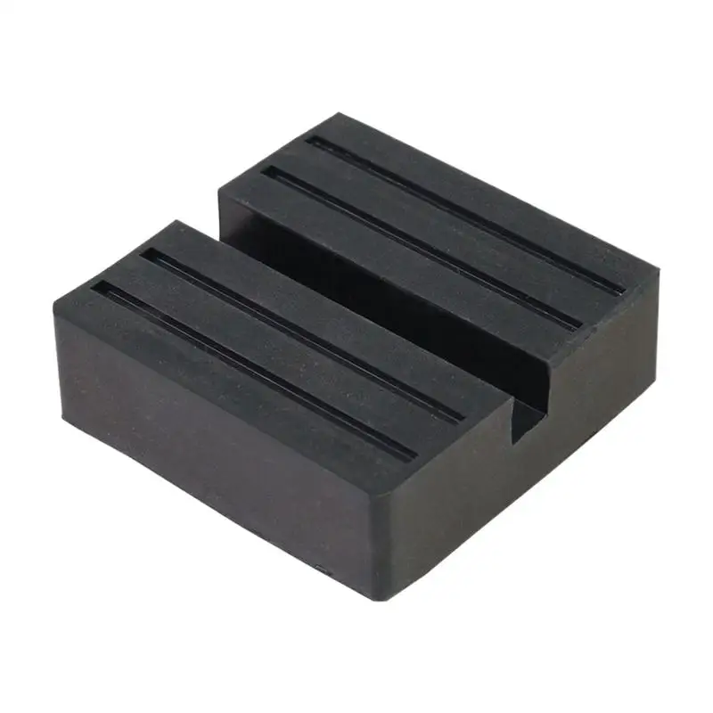 

Floor Jack Adapter Car Square Lift Jack Rubber Pads Square Anti-Slip Repair Tool Pinch Rail Support Block For Car Lift & Vehicle