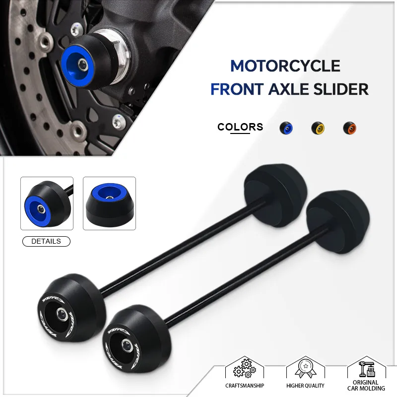 YZFR7 YZFR9 Wheel Crash Slider Protector Pad For R7 2020-2026 R9 2024-2026 Motorcycle Front & Rear Wheel Falling Protector