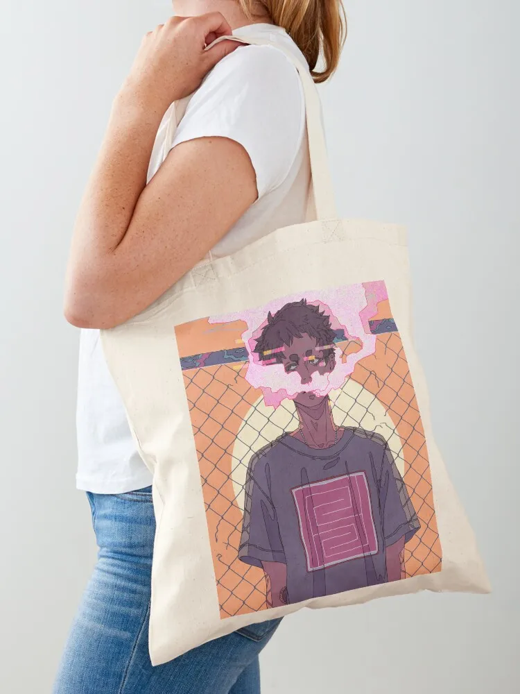 

Static Tote Bag reusable grocery bags canvas tote bags Shopping bags tote bag screen