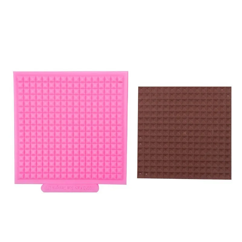 Waffle Silicone Mold Clay Crystal Glue Cream Soil Accessories Dessert Silicon Moulds 15-118