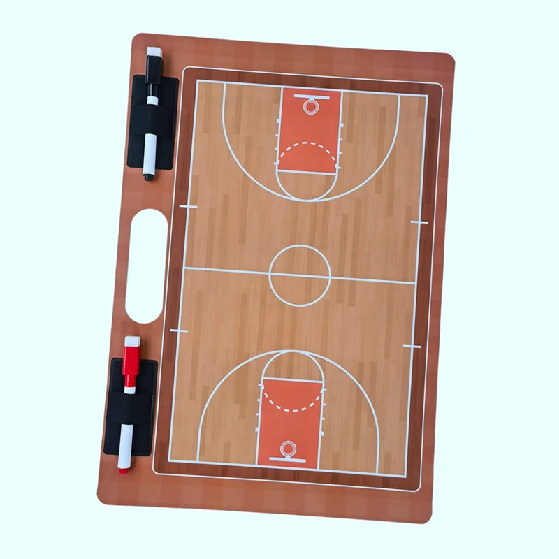 A89E-Basketball Coaching Board Play Board Basketball Clipboard Dry Erase Coaches Board Plan Demonstration Plays Strategizing Dur