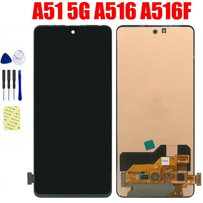 

TFT For Samsung Galaxy A51 5G A516 A516F A516N LCD Display Screen Pantalla Monitor with Touch Panel Digitizer Sensor Assembly