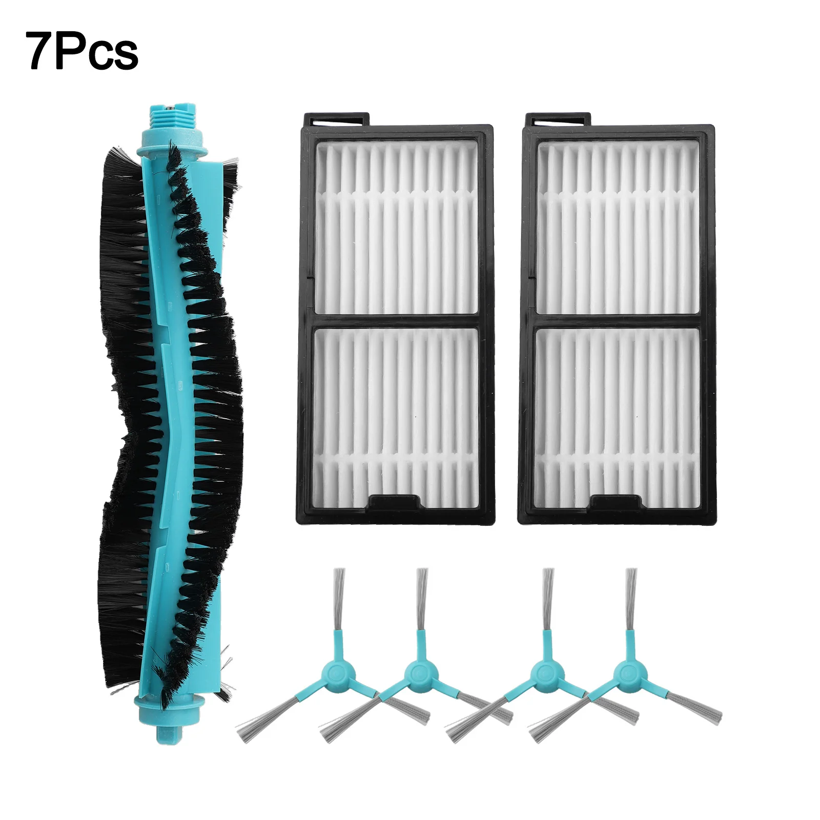Cleaning Brush Set Robot Vacuum Accessories Corner Cleaning Capability Efficient Cleaning Performance As Shown