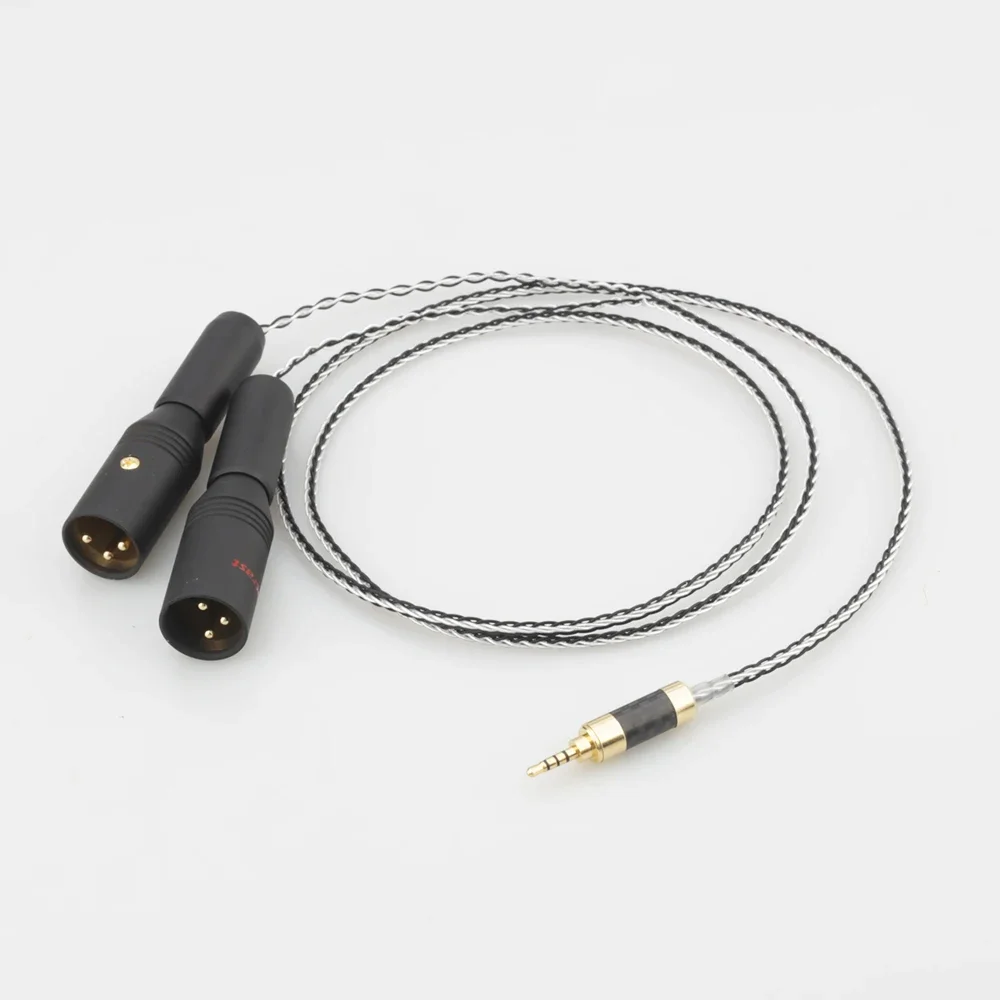 Hi End 2.5mm TRRS Balanced Male to 2 XLR Male Cable, for Astell&Kern AK100II, AK120II, AK240, AK380, AK320, DP-X1A, FIIO X5III