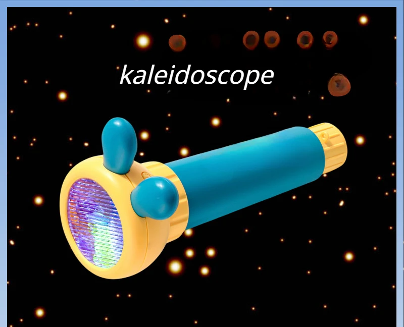 

Kaleidoscope Children's Toys Can Be Used As Flashlights, Rotating Kaleidoscope Gift for Elementary School Children Children Toy