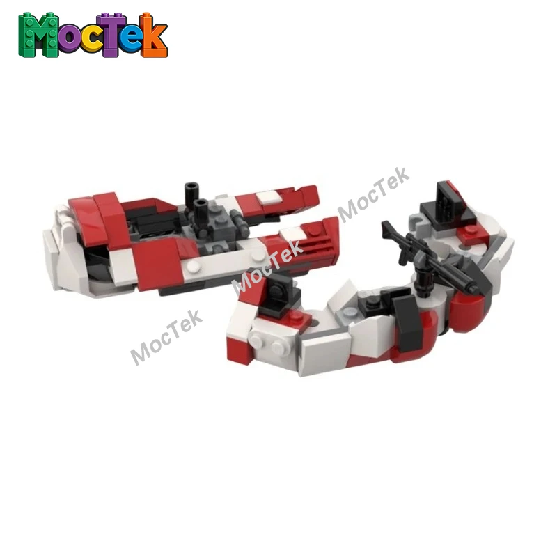 

Urban Police Speeder Barricade Building Blocks City Security Scene Model Small Particle Decor Collection Gift 111pcs