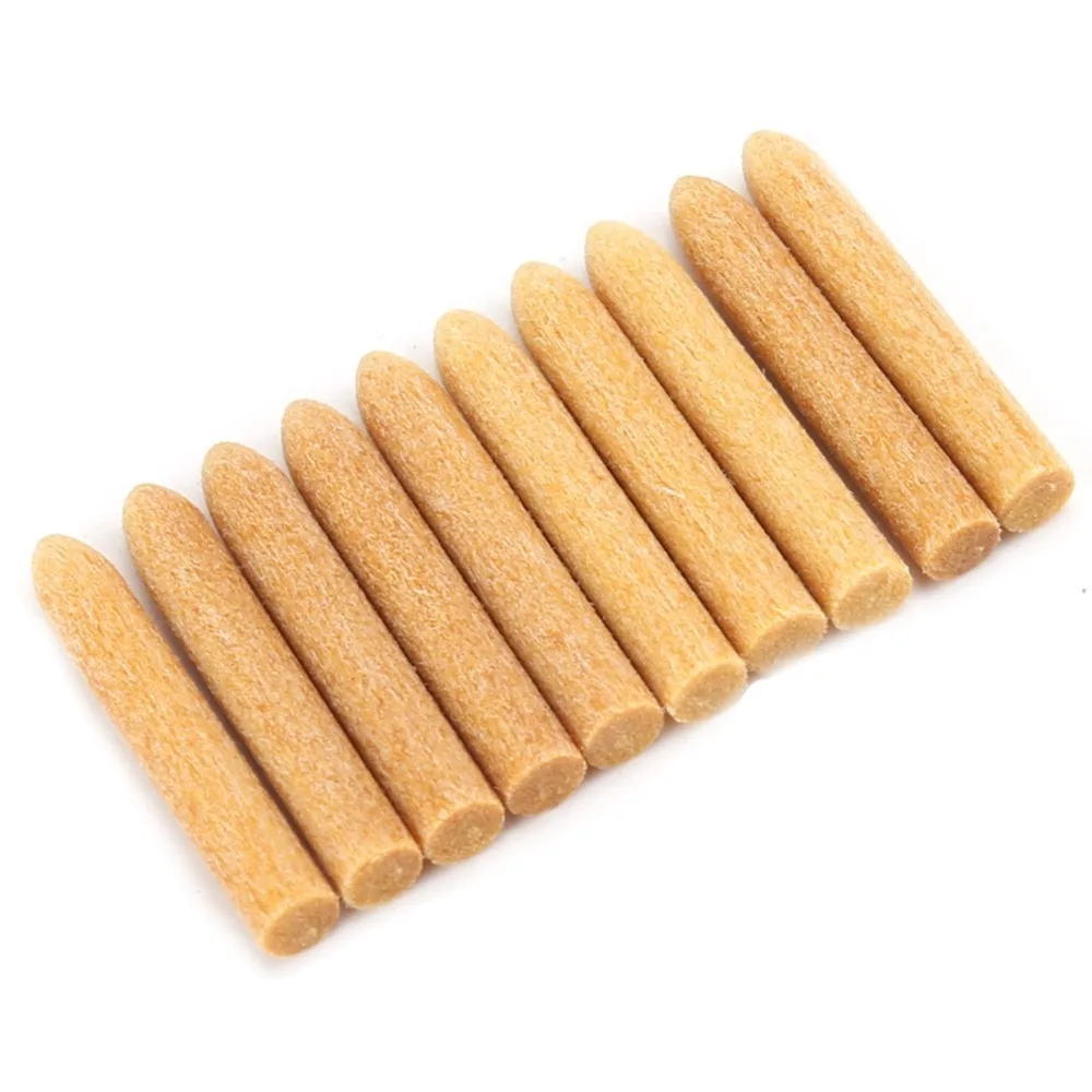 

10pcs Fiber Material Pen Plating Tips Yellow Color Different Styles Electroplating Accessories Plating Tool Electroplating Work