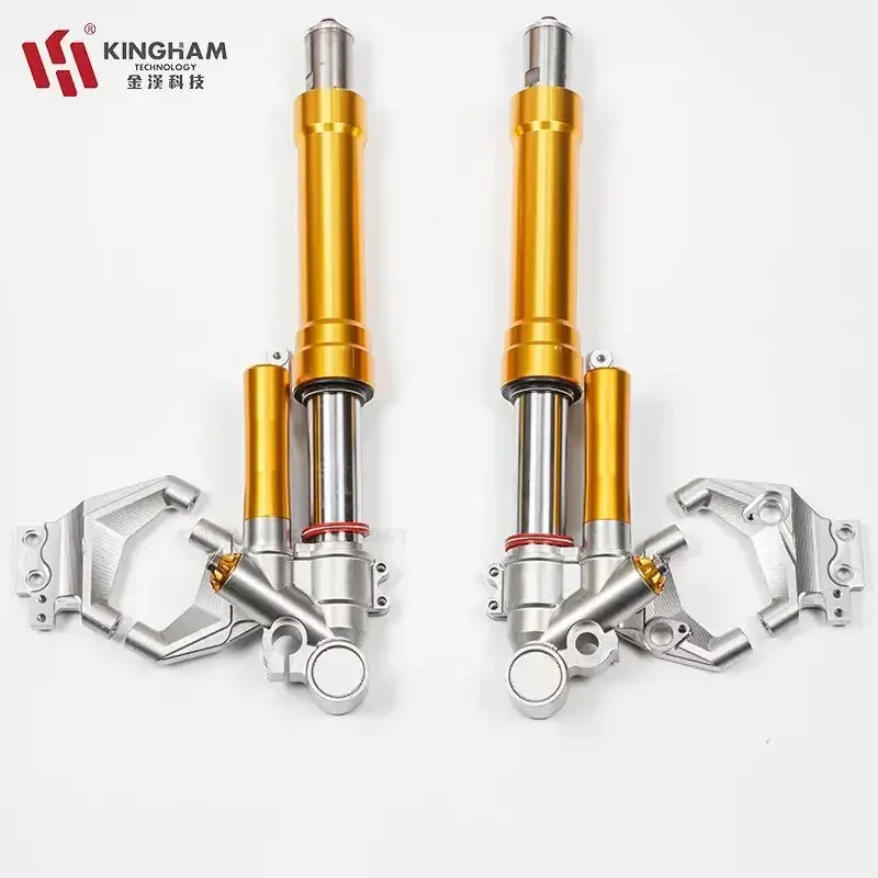 CNC Front Shock Absorber For Motorcycle Applicable For Aprilia SR MAX250 Factory Wholesale OEM ODM Suspension System