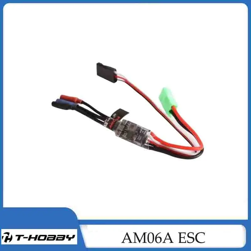 

ESC 1-2S для F3P самолетов: T-Motor AM06A 6A BLHeli_S, ультралегкий бесщеточный регулятор скорости для радиоуправляемых моделей самолетов для полетов в помещении