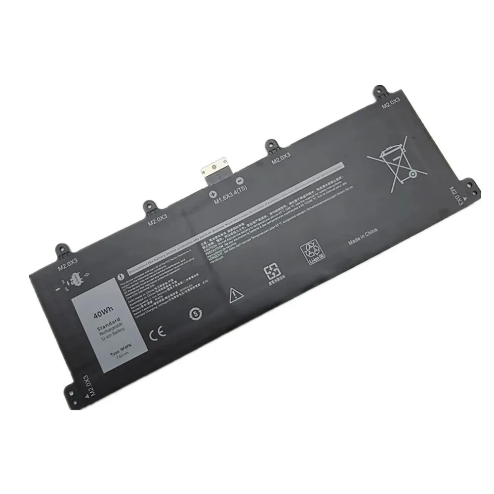 9F4FN  Laptop Battery for DELL Latitude 7320 2VKW9 Tablet 2-in-1 7.6V 40Wh