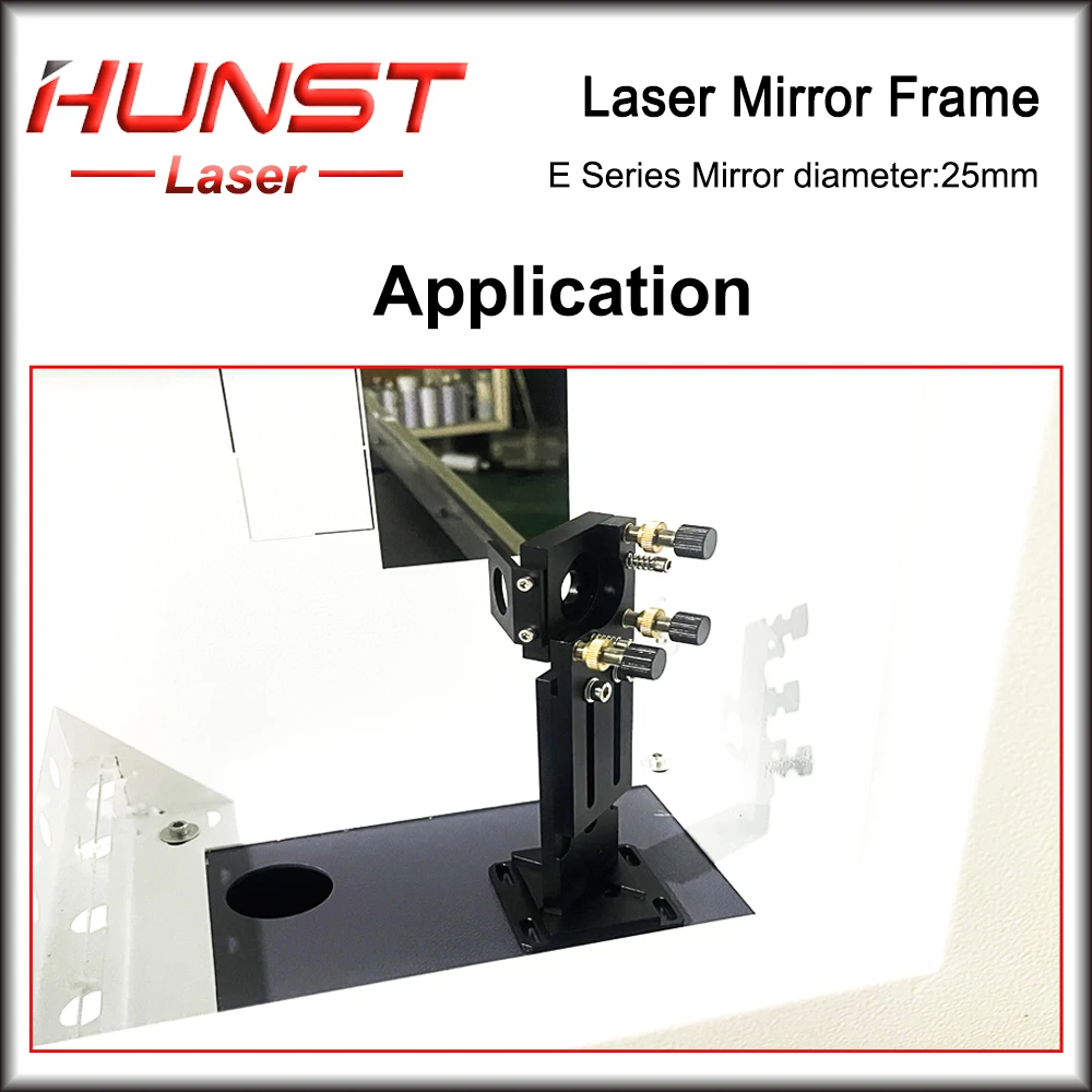HUNST E Series CO2 العاكس الأول 25 مم تصاعد قوس النقش بالليزر وآلة القطع قوس متكامل #5