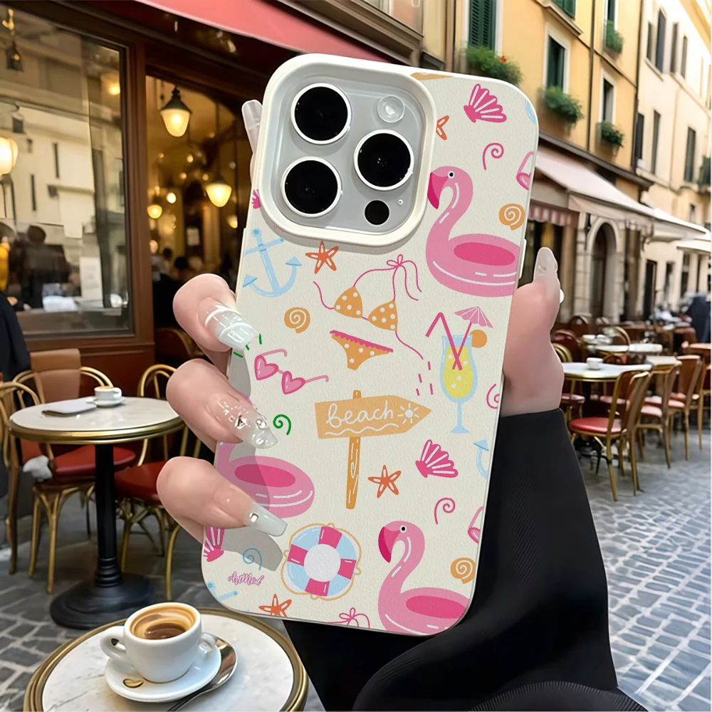 Swan Animal Shockproof Phone Case For 17 Pro Air 16 15 14 13 11 12 Pro Max 14 15 16 Plus X XR XS Silicone Soft TPU 2 in 1 Cover - view 4