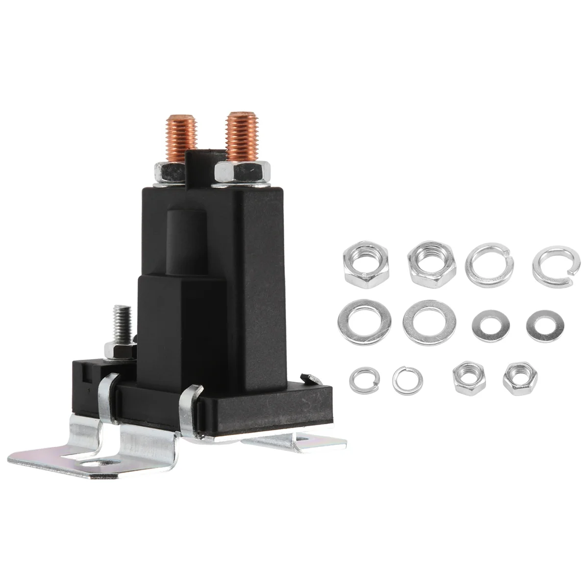 รีเลย์แบตเตอรี่เริ่มเปิด/ปิด4ขา500A 12V สำหรับสวิตช์ไฟฟ้าในรถยนต์
