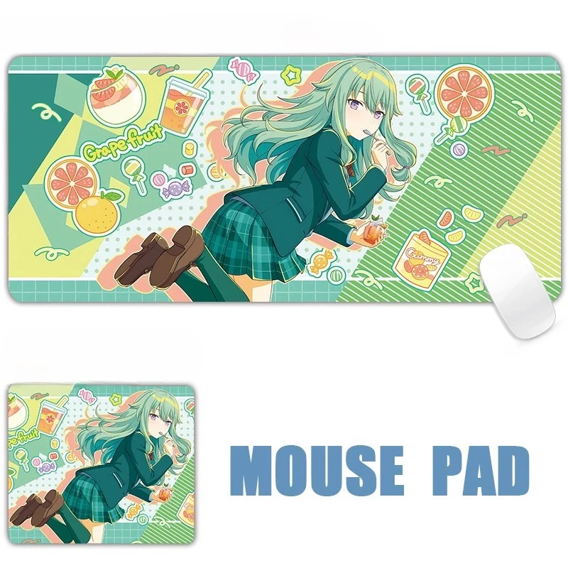 Project Sekai Birthday Full Character 25-ji Nightcord de PJSK Mouse pad Table Mat Gaming XXL Anime Mousepad Keyboard Desktop Mat