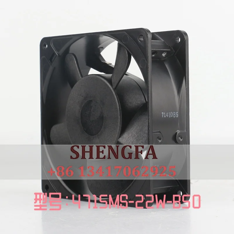 Original Mebea NMB 230V 200V 240V AC220V 14/13W DC EC 12038 12CM 120X120X38MM cabinet Aluminum frame 4715MS-22W-B50 cooling fan