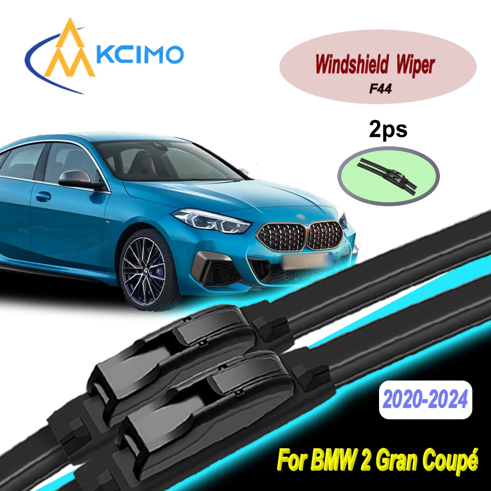 

For BMW 2 Series Gran Coupé F44 2020-2024 Wiper Blades 2PCS Silent All-Weather Car Accessories 2024 2023 2022 2021 2020 Year