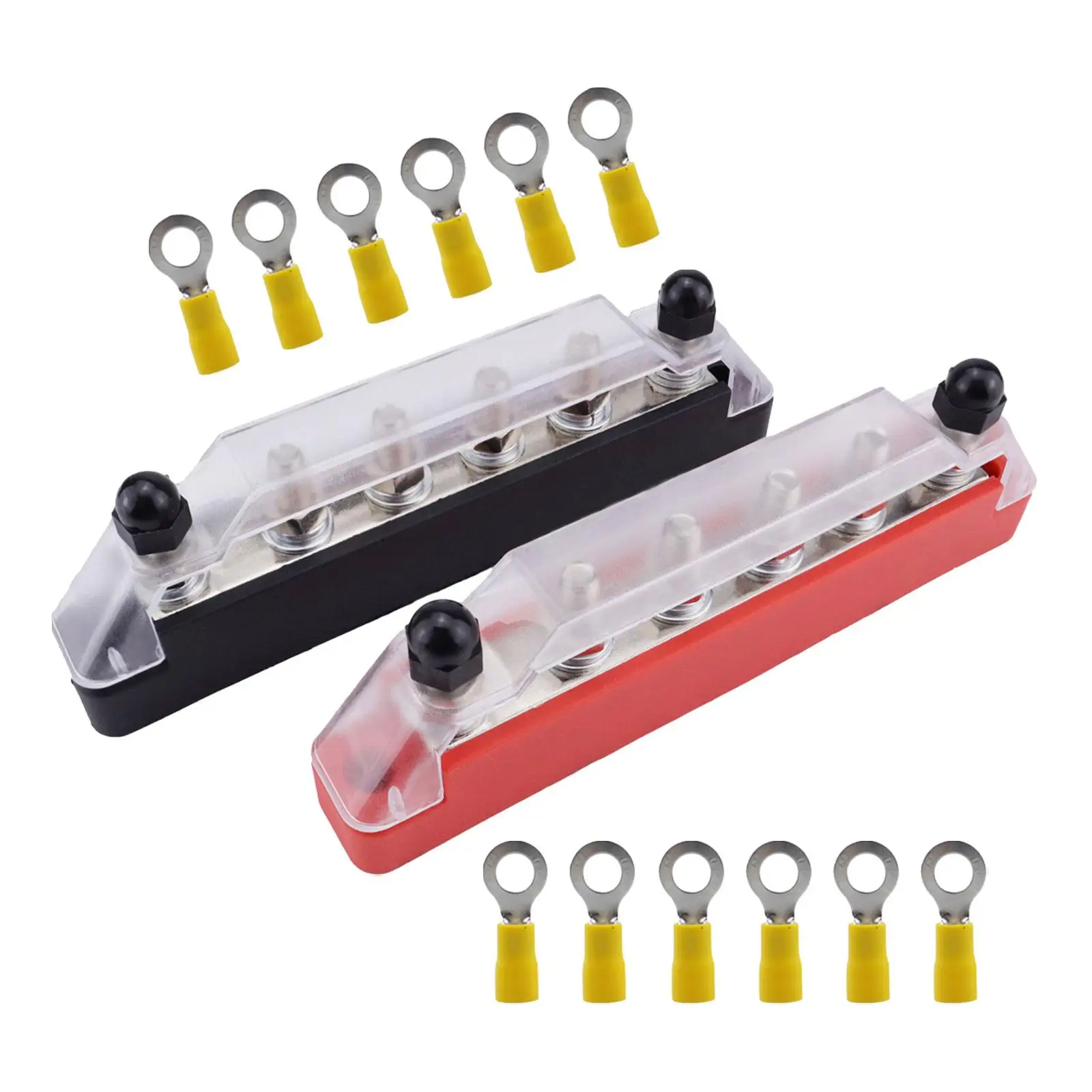 M6 Busbar Power Distribution Block Bus Bar Terminal for Truck Caravan Marine