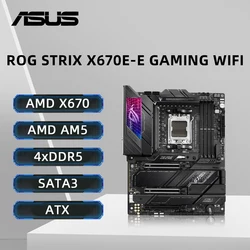 ASUS ROG STRIX X670E-E GAMING WIFI Motherboard Support 7900X 7800X3D 7600 7500F CPU DDR5 8000MHz M.2 NVME PCIe 5.0 AM5 Mainboard