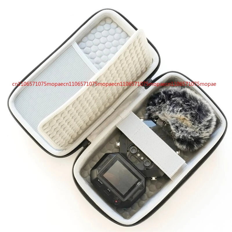 Estuche rígido para transporte, caja de almacenamiento, funda, soporte, paquete para grabadora práctica ZOOM H8