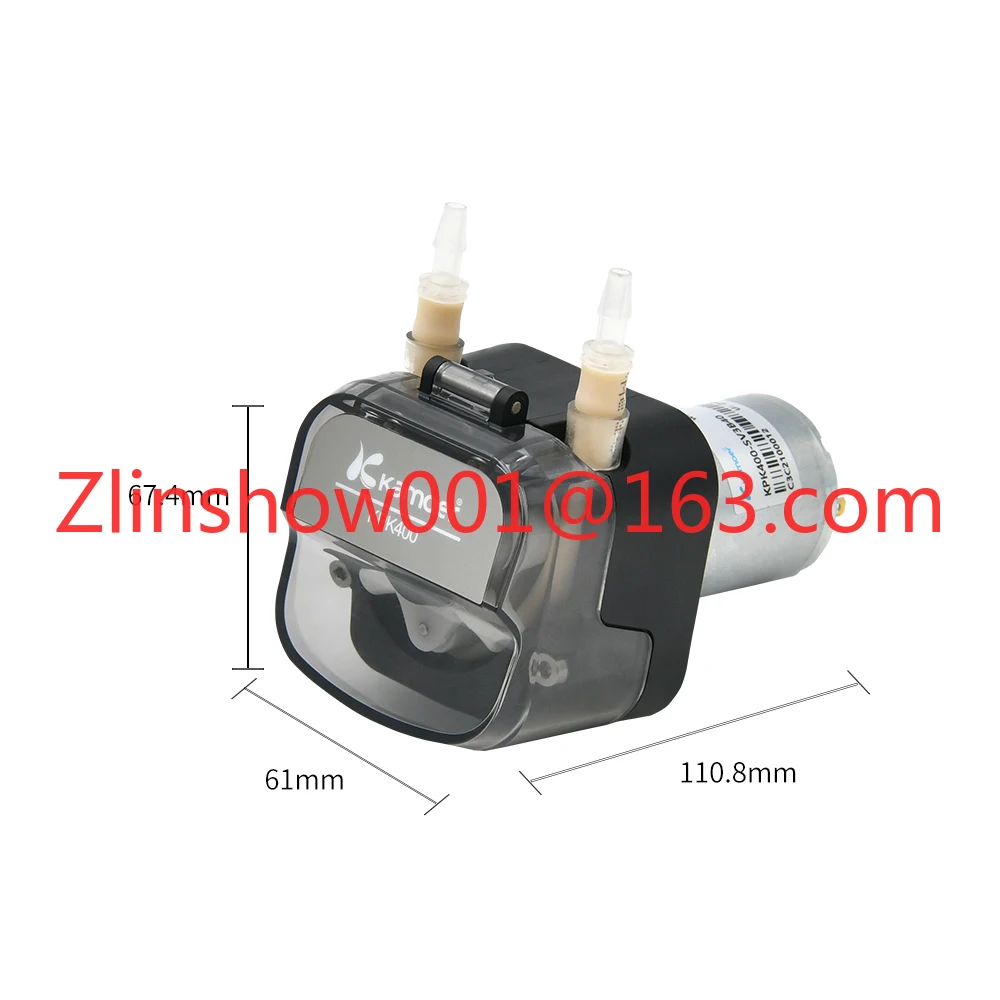 

260-400 мл/мин, 12 В, 24 В, бесщеточный, 3 ролика, перистальтический насос нового стиля