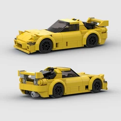 MOC RX-7 City Car Vehicle Speed Champion Racer Building Blocks Brick Racing Model World Famous Supercar Set Kids Toys Gift Boys