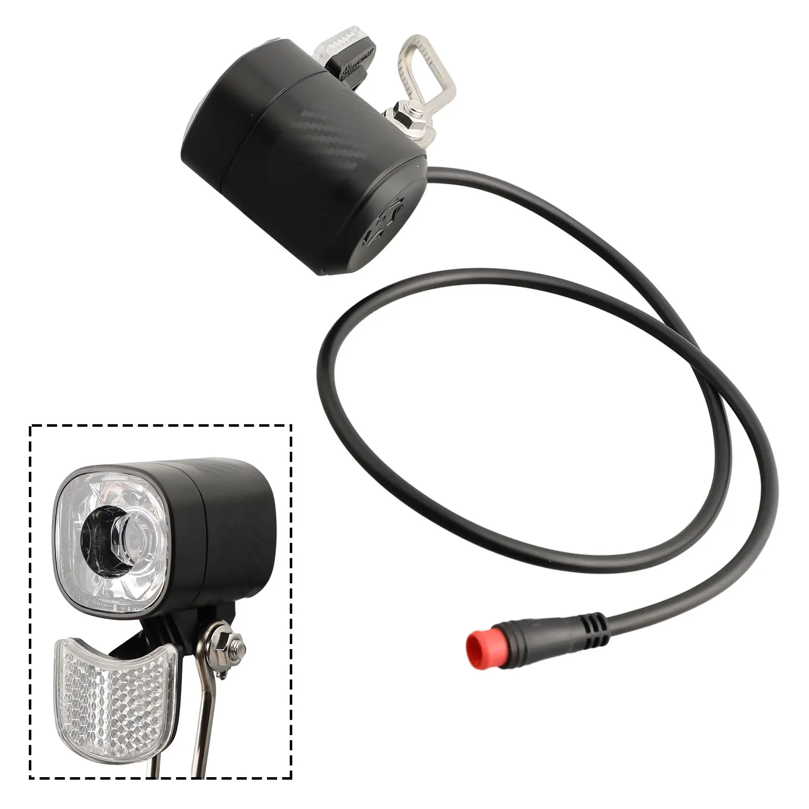 

Запчасти для велосипеда Велосипедная фара Велосипедный разъем Фара Светодиодное освещение Модифицированные детали Компоненты велосипеда Электрический велосипед