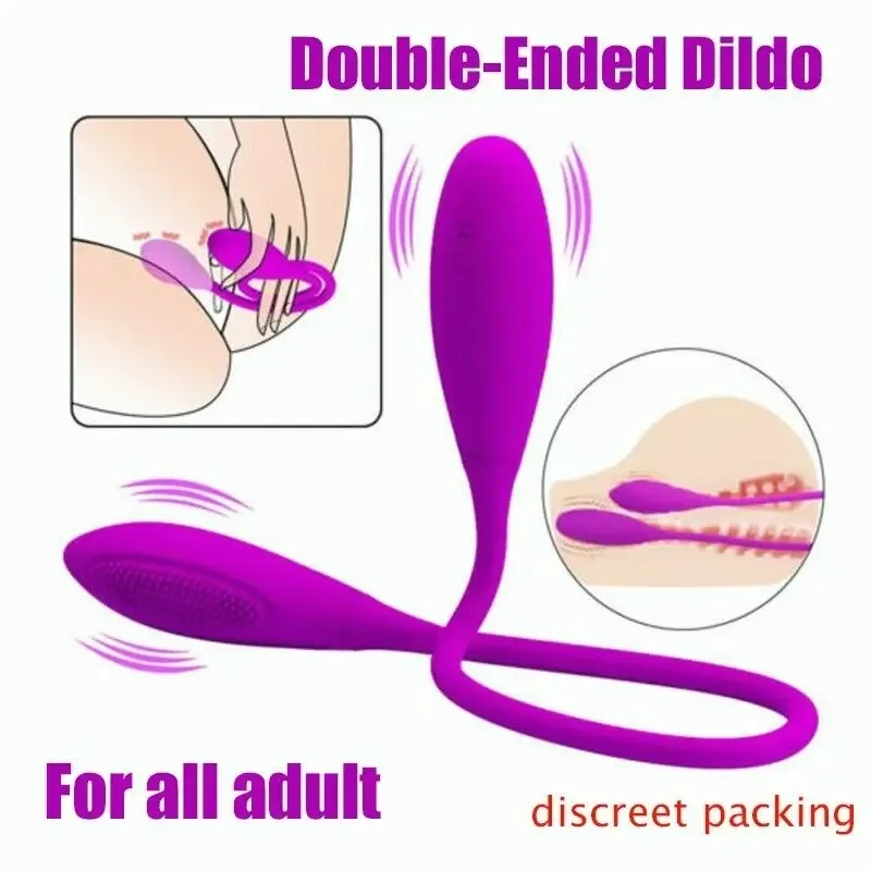 

Silicone Vagina Balls Vibrating Egg Wibrator Double Headed Vibrators Masturbation G-Spot Adult Toys for Men and Woman 18+ Sextoy