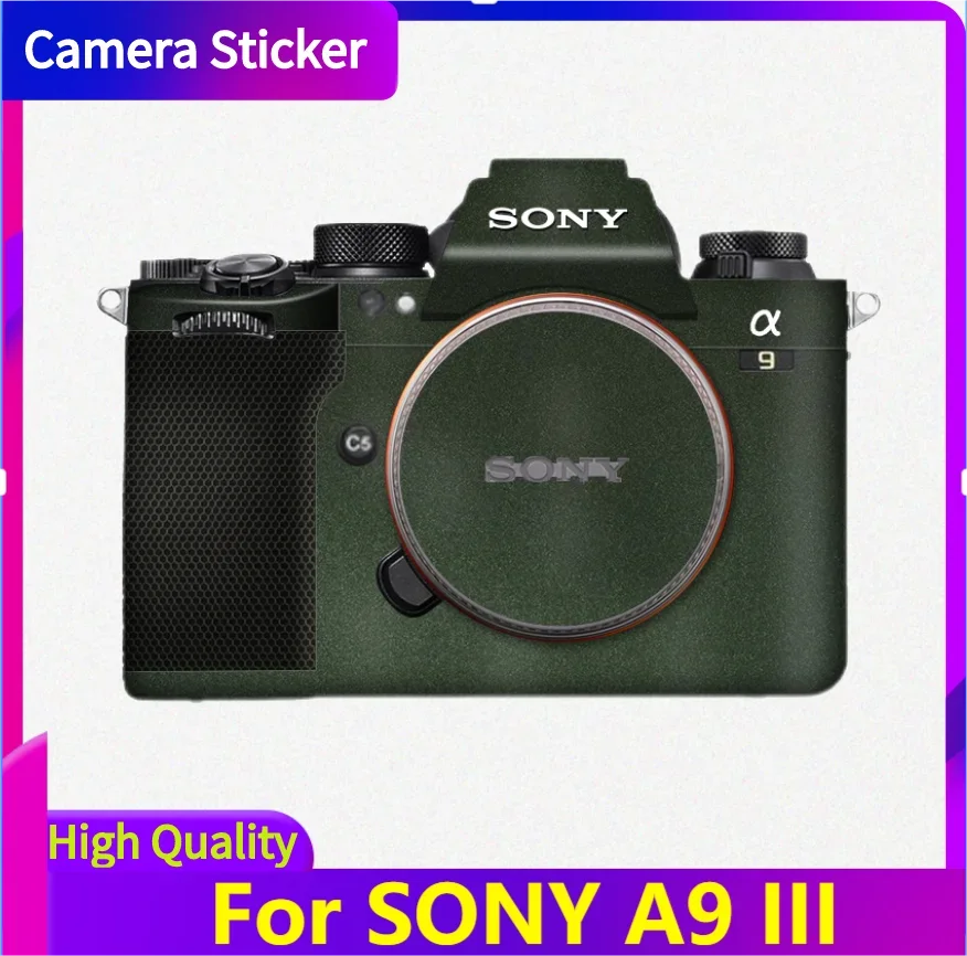 

For SONY A9 III Camera Sticker Protective Skin Decal Vinyl Wrap Film Anti-Scratch Protector Coat Alpha 9 III ILCE-9M3 α9III A9M3