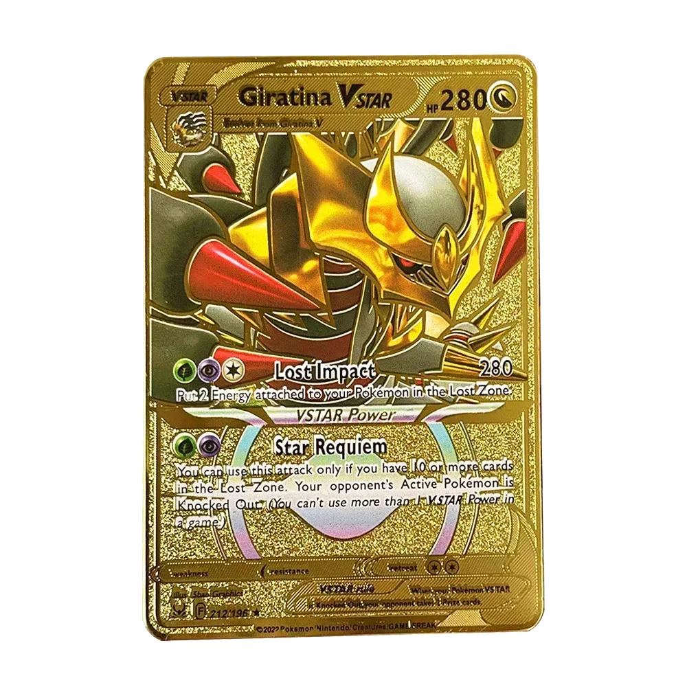 بطاقة البوكيمون Vmax المعادن بوكيمون رسائل بيكاتشو Gx Mewtwo Charizard Vstar أنيمي ألعاب اللعب الذهبي الحديد أوراق اللعب هدايا الاطفال #6