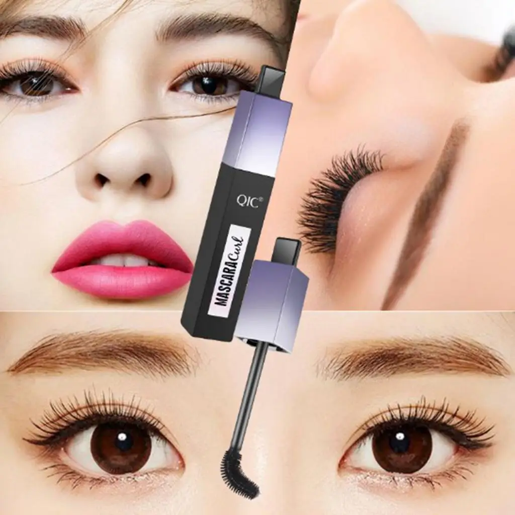 Mascara noir Mascara à friser allongeant et épais naturel