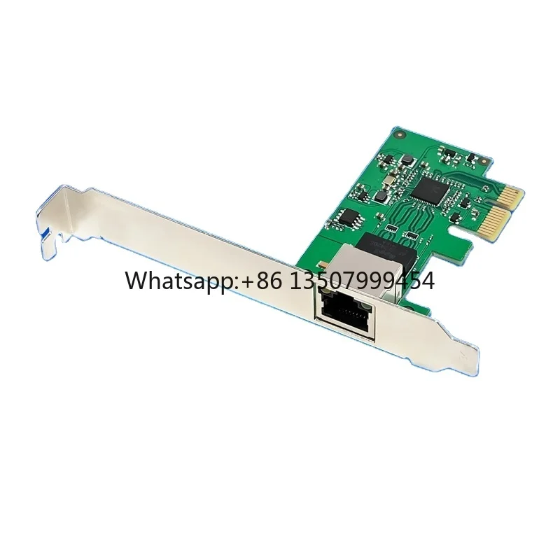 

PCIe X1 RTL8126 Single Port RJ45 LAN 1Gbps High Speed Internal Server Network Card in Stock
