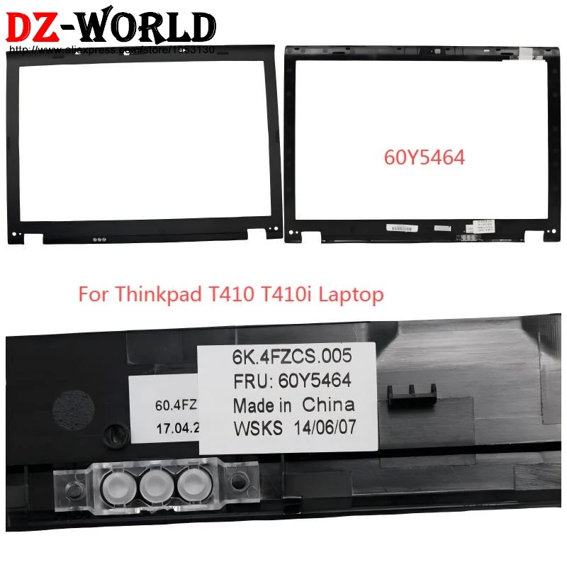 LCD Bezel Cover Screen Front Frame Shell Case For Lenovo ThinkPad T410 T410i Laptop 60Y5464