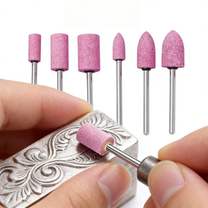 Tungsten Carbide Rotary Burr Set  Shank Jewelry Wood Carving Double Cut Grinding Bits for Metal Stone Polishing Jewelry tools
