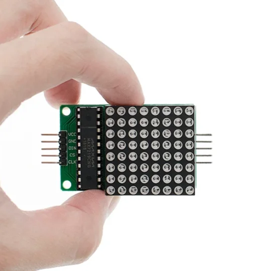 MAX7219 8*8 Dot Matrix LED Display MCU Microcontroller Module Display Control Module for Arduino 5V