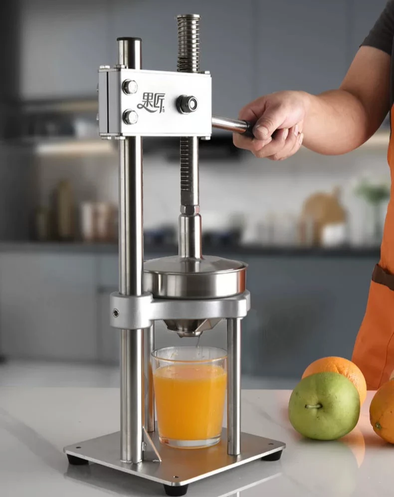 Manual Juicer Commercial Stall Stainless Steel Manual Orange Squeezer Orange Juice Fruit Fresh Squeeze
