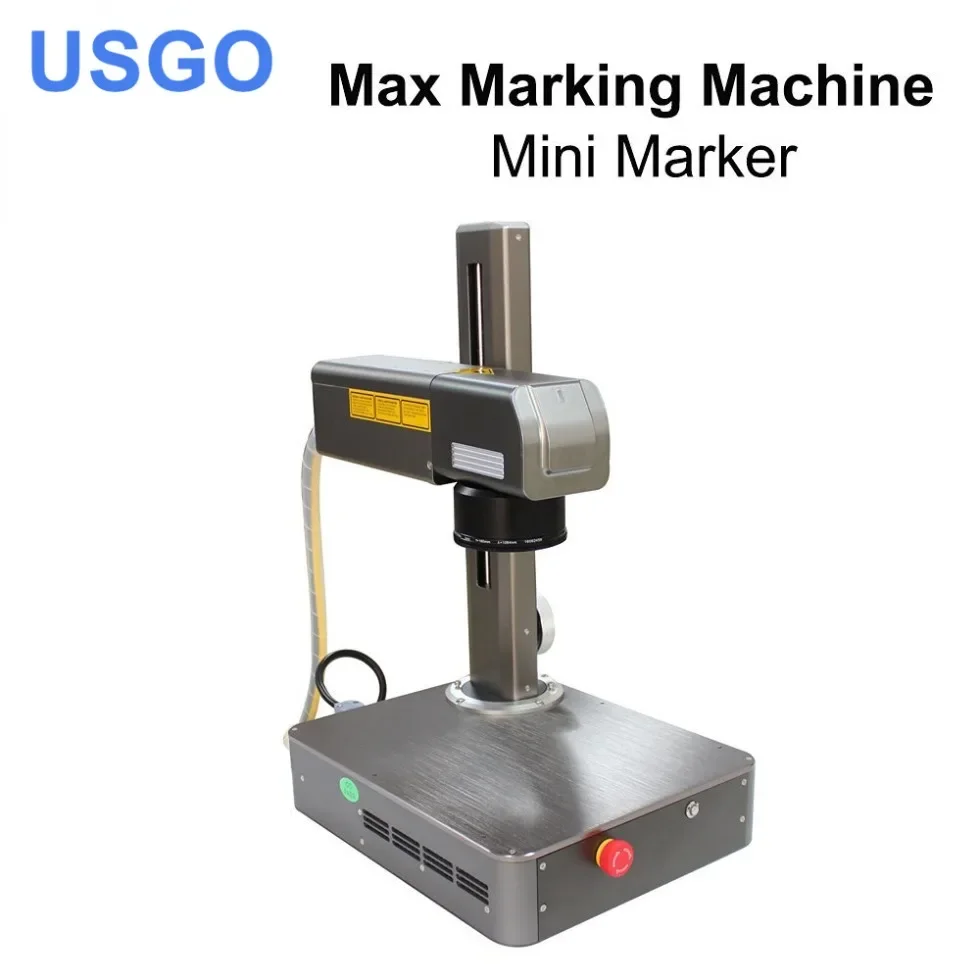 

USGO 20W волоконный лазер Max маркировочная машина мини-маркер для маркировки металла из нержавеющей стали
