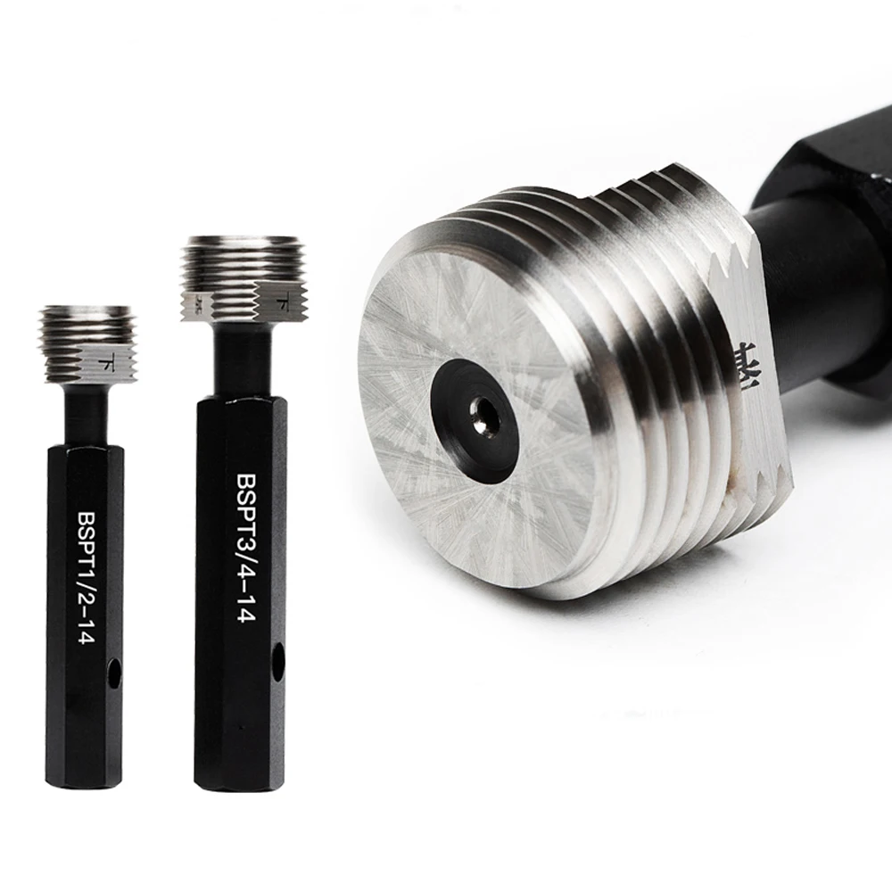 Imagem -03 - Bspt Cônico Tubo Thread Plug Gauge Tubo Thread Ring Gauges Ferramenta de Detecção de Gage Bspt 111 2-11