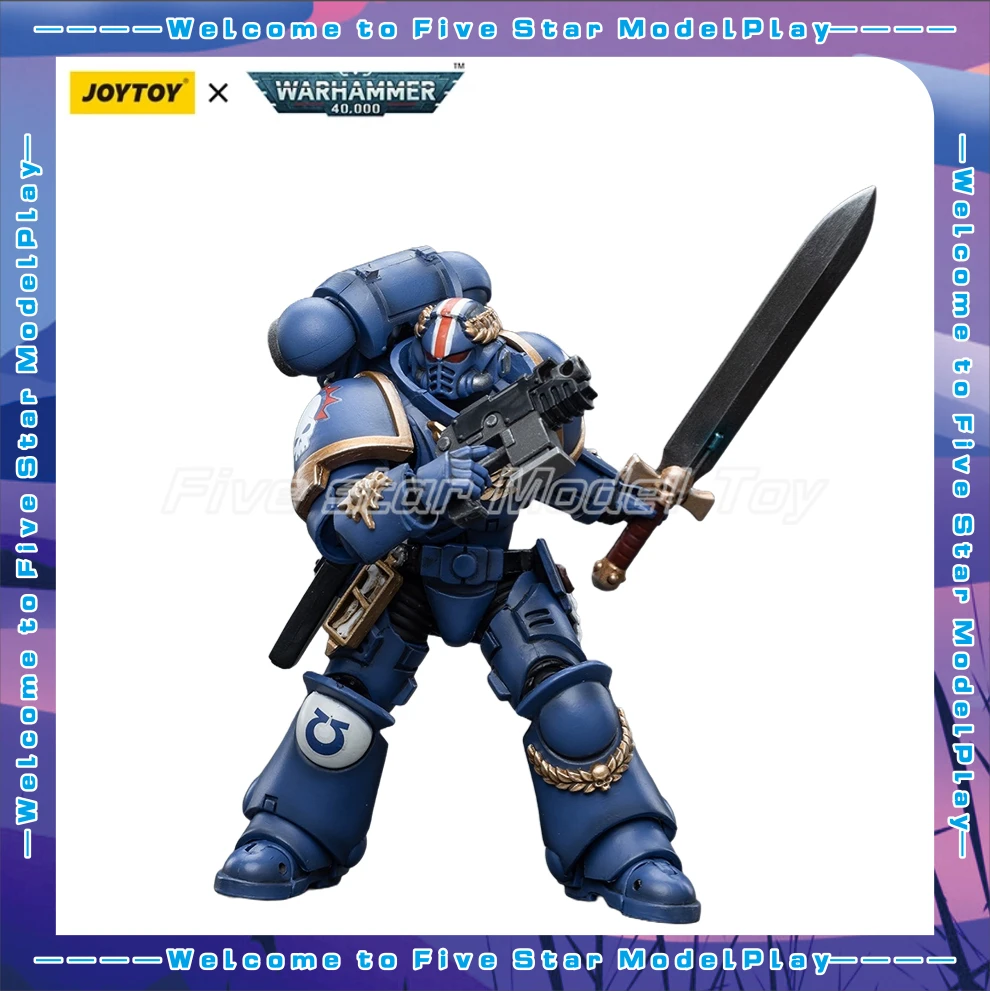 

【FS】 JOYTOY Warhammer 40K Ultramarines Primaris Lieutenant Argaranthe 1/18 Коллекционные фигурки, модели, игрушки, подарки