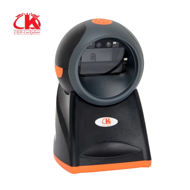 Luckydoor K-926 desktop Barcode scanner china supplier Good Performance QR Code Scanner  2D Omni-directional barcode Document