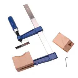 Metal Fret Insert Luthier Press Tool with Wooden Block & Wrench