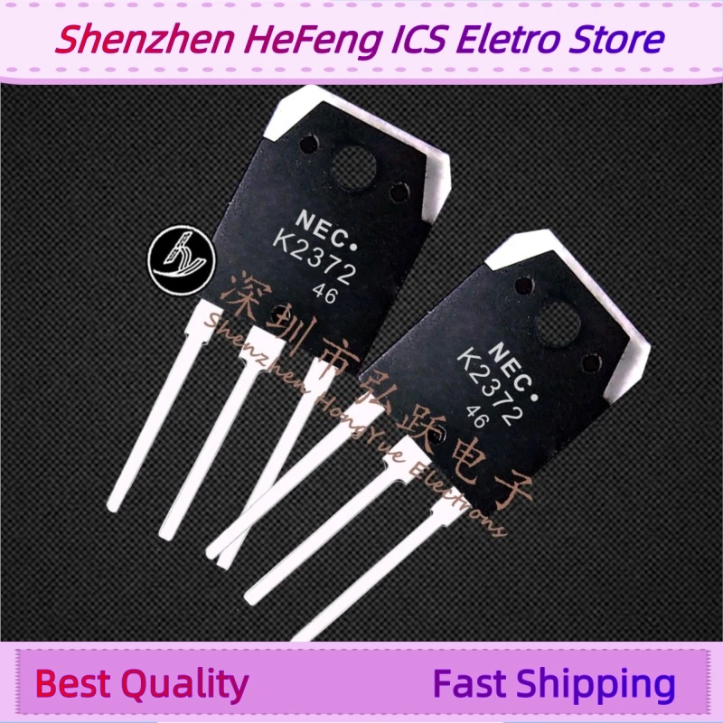 

10PCS -20PCS 2SK2372 K2372 TO-3P 500V 25A Fast Shipping Quality Guarantee