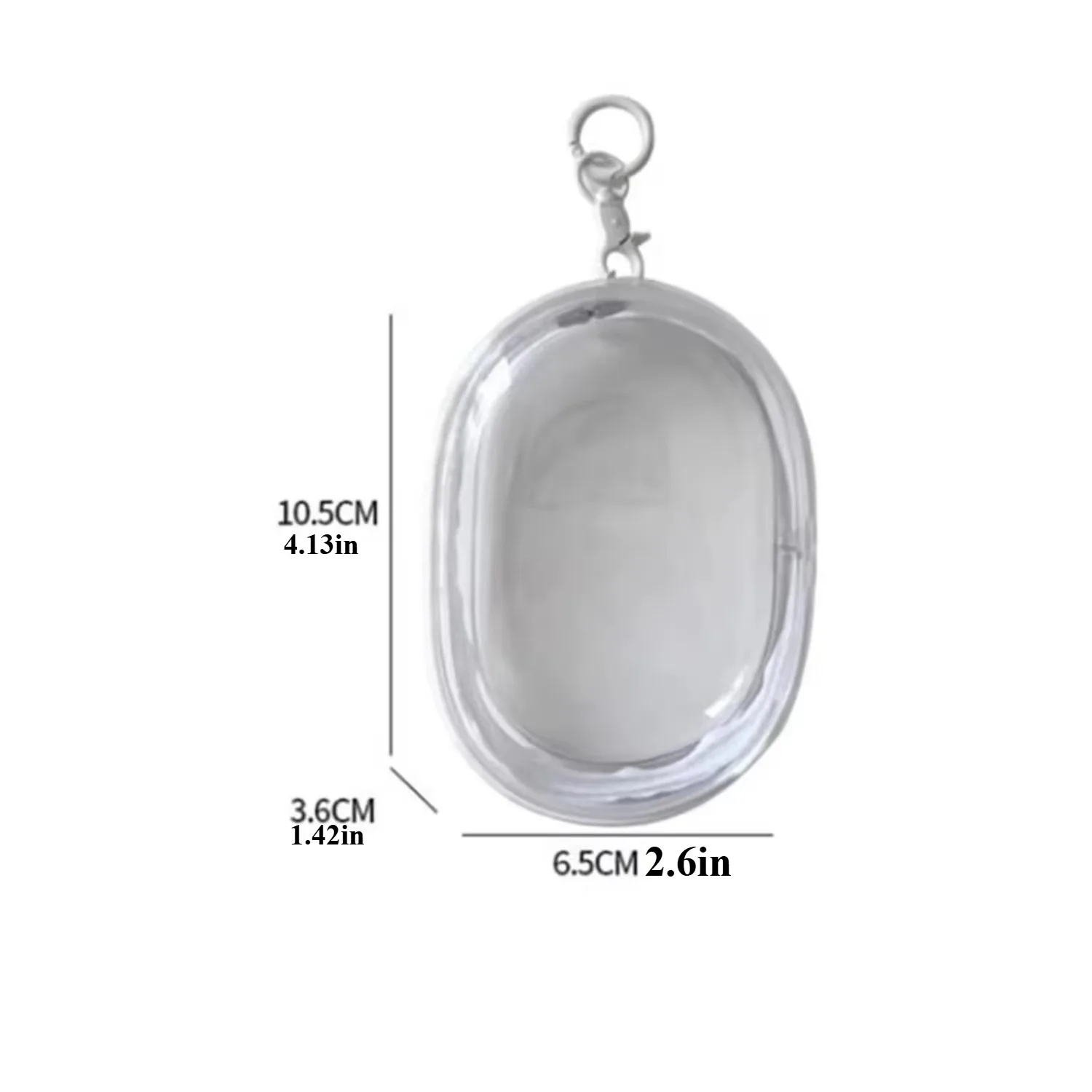 Round Transparent Tech Storage Bag 2