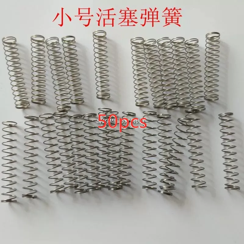 100 PCS trumpet instrument accessories repair parts of two models of spring