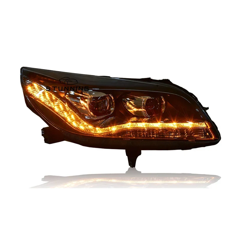 LED demon eye headlamp headlight for Chevrolet Malibu 2012 2013 2014 2015 HID xenon head light head lamp assembly